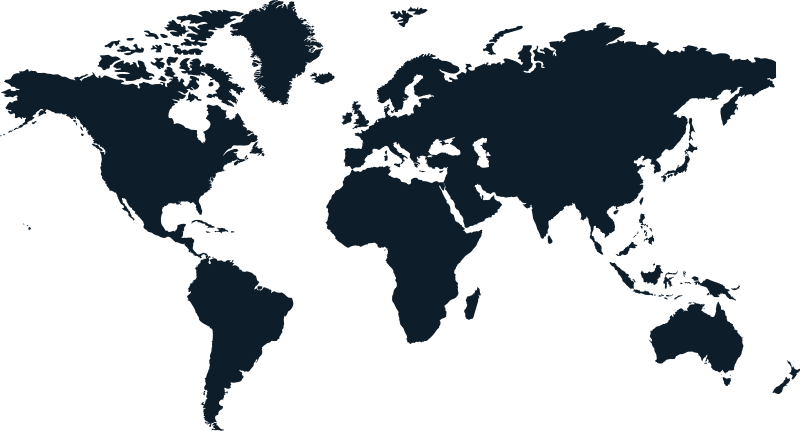 World Map Dark